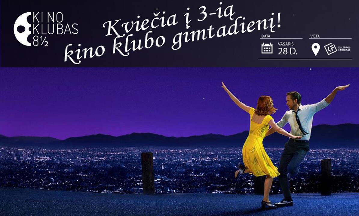 Kino klubui „8 ½“ – treji