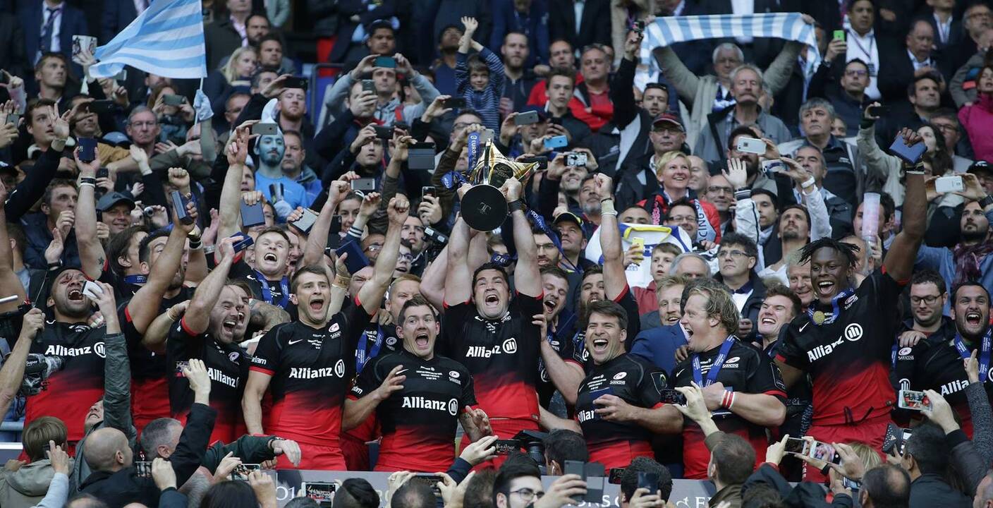 "Saracens" regbio klubas pirmą kartą tapo stipriausiu Europoje