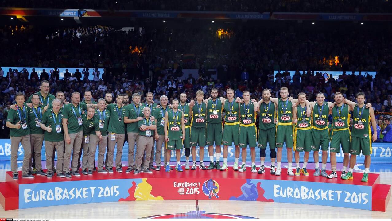 FIBA reitinge Lietuvos krepšinio rinktinė pakilo į trečią vietą