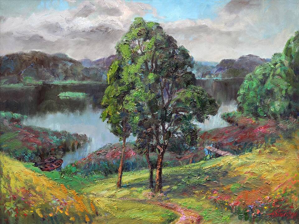 Rūtų galerijoje – A. Stausko „Nostalgija peizažui“