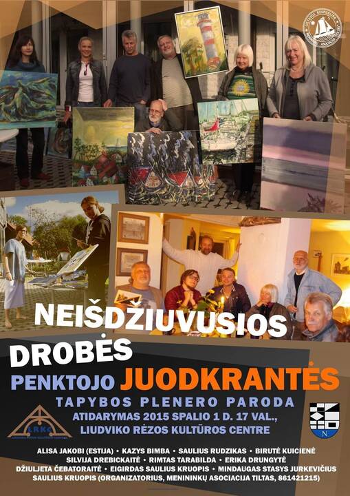 Parodoje Juodkrantėje – plenerinės drobės