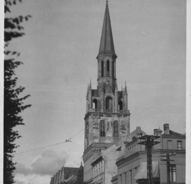Klaipėdos Šv. Jono bažnyčia XX a. pradžioje.