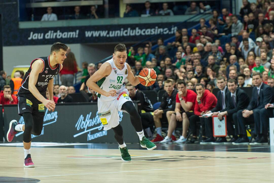 Užtikrinta „Žalgirio“ pergalė Vilniuje