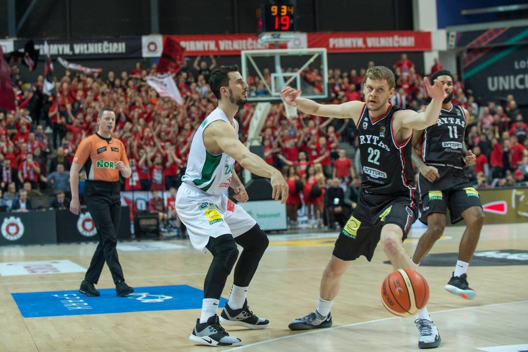 Užtikrinta „Žalgirio“ pergalė Vilniuje