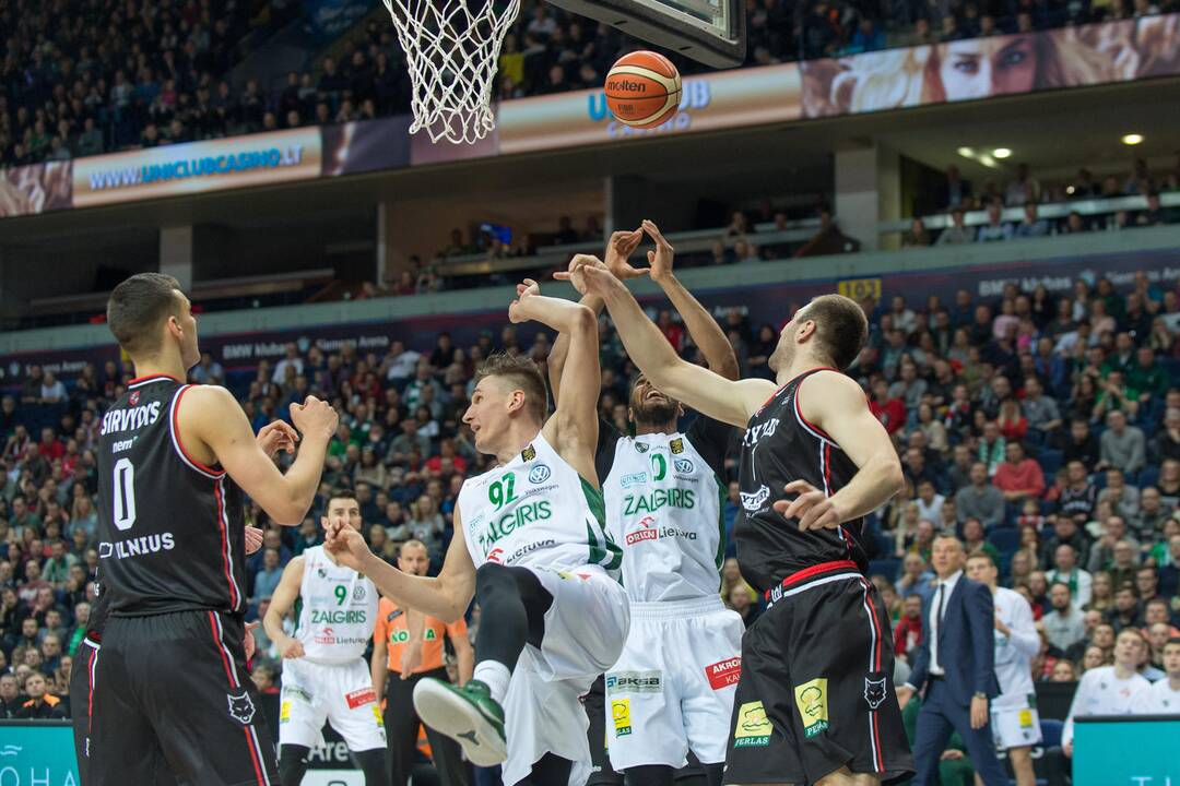 Užtikrinta „Žalgirio“ pergalė Vilniuje