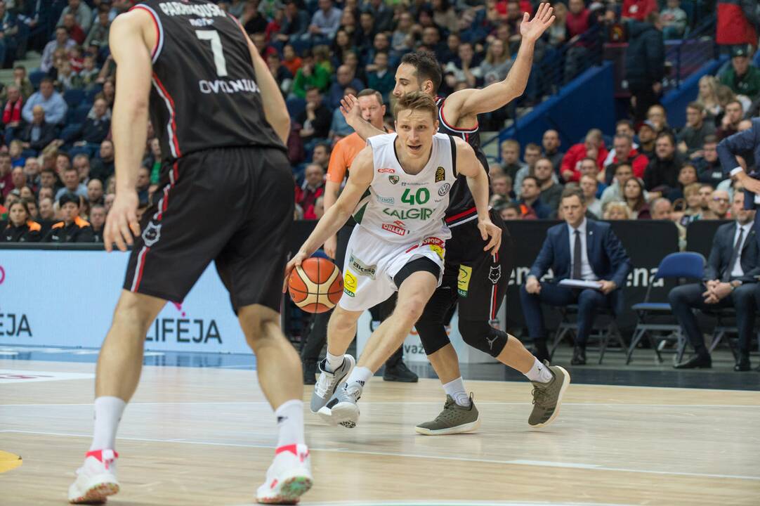 Užtikrinta „Žalgirio“ pergalė Vilniuje