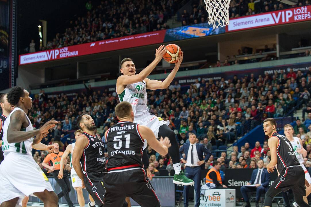 Užtikrinta „Žalgirio“ pergalė Vilniuje