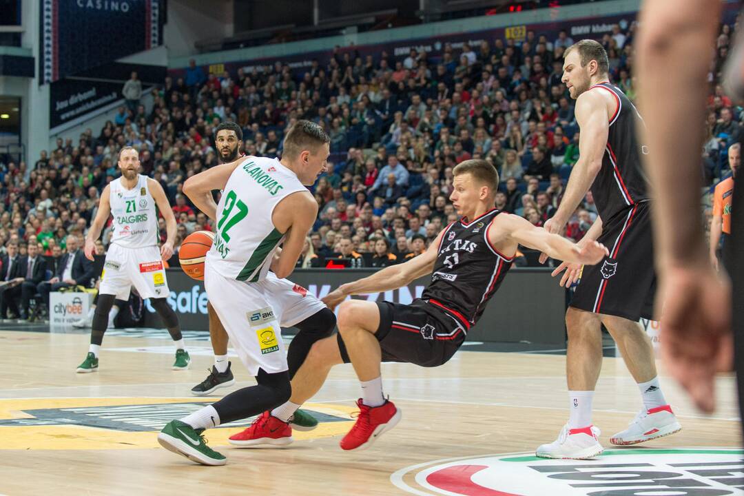 Užtikrinta „Žalgirio“ pergalė Vilniuje