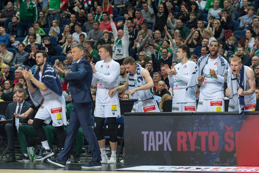 Užtikrinta „Žalgirio“ pergalė Vilniuje