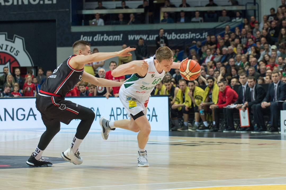 Užtikrinta „Žalgirio“ pergalė Vilniuje