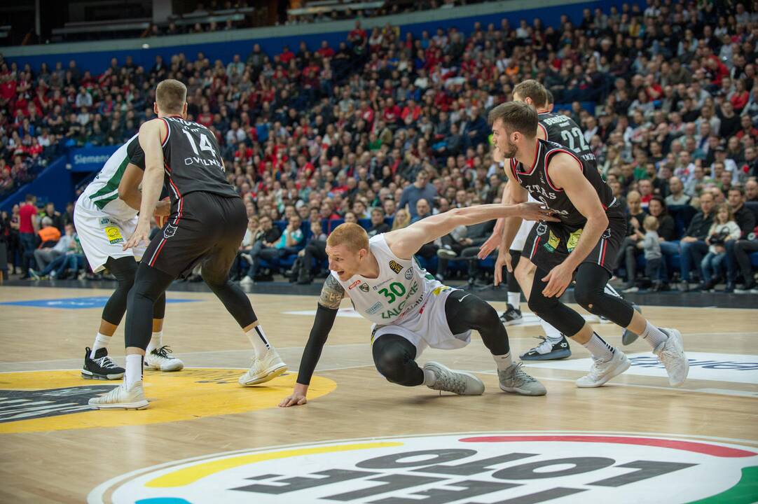 Užtikrinta „Žalgirio“ pergalė Vilniuje