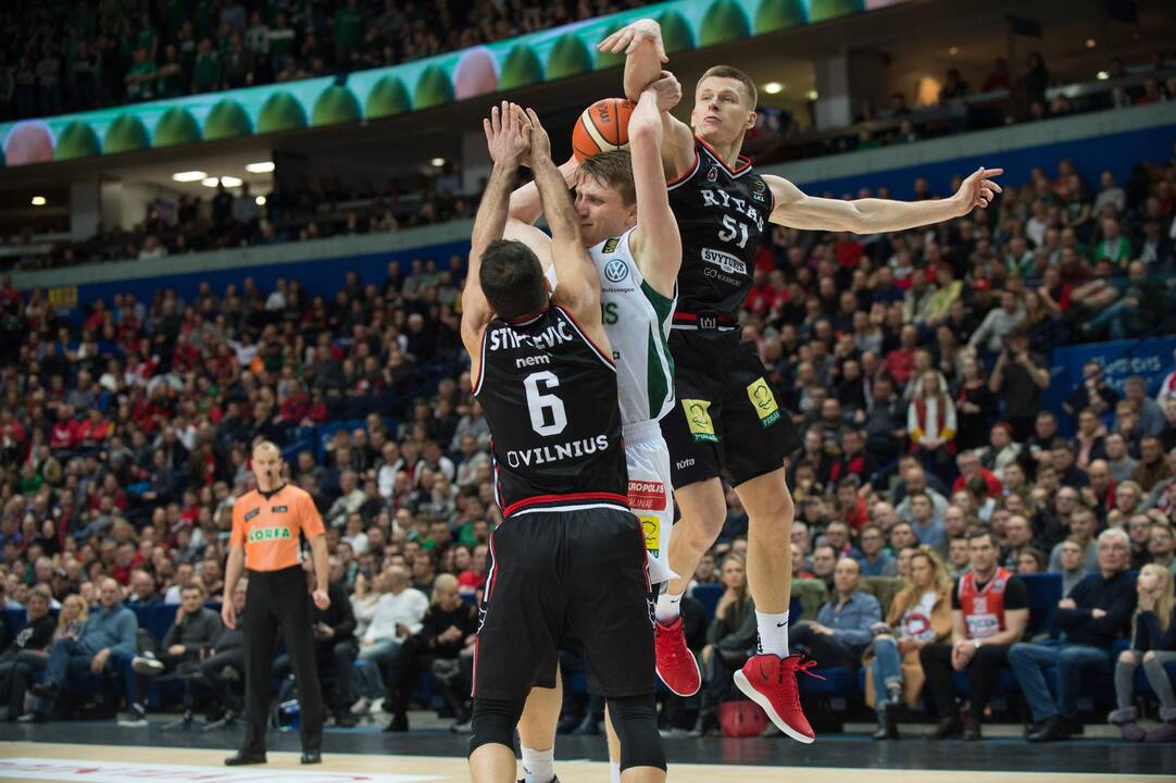 Užtikrinta „Žalgirio“ pergalė Vilniuje