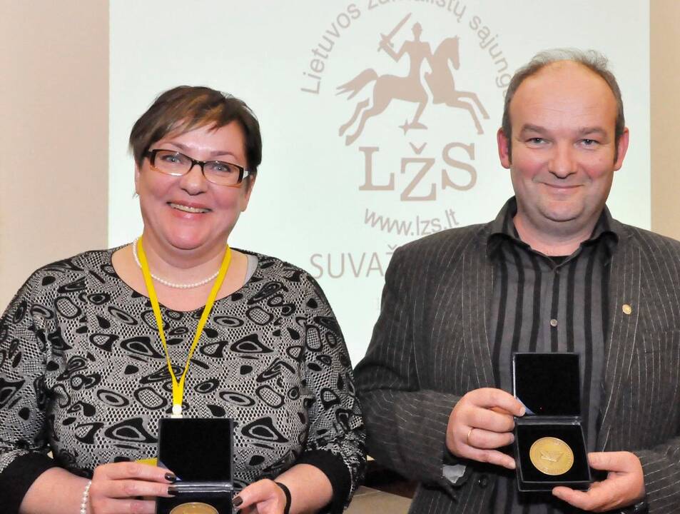 Jolanta Beniušytė ir Žydrūnas Naujokas.