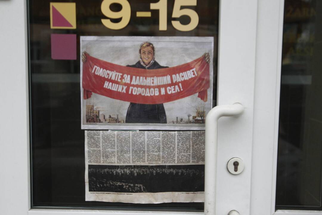 Vilniuje atgimė sovietmetis