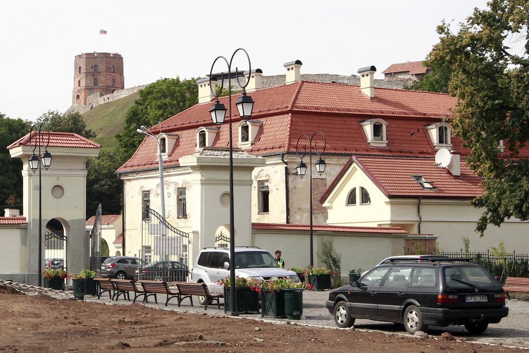 Žvilgsnis į netrukus atsidarysiantį Bernardinų sodą