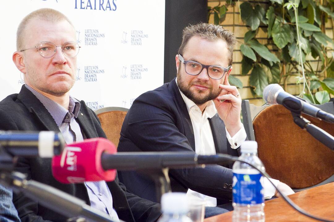 Spektaklio "Mūsų klasė" pristatymas
