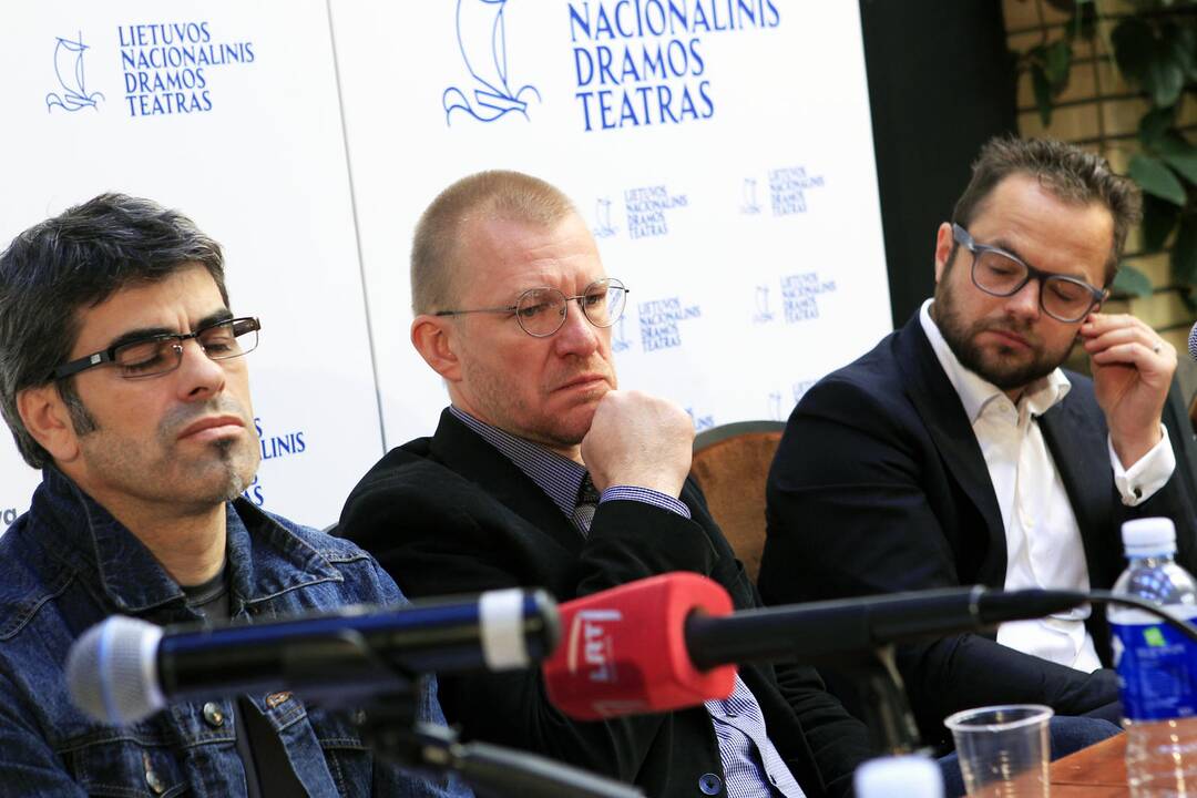 Spektaklio "Mūsų klasė" pristatymas