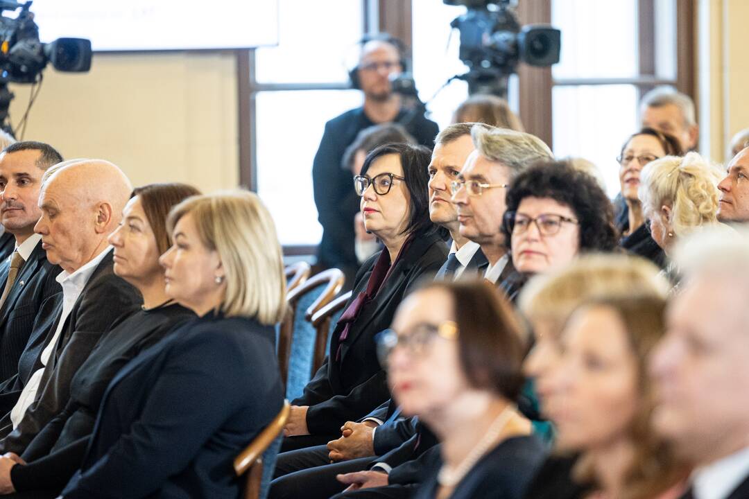 Lietuvos mokslo premijų įteikimo ceremonija