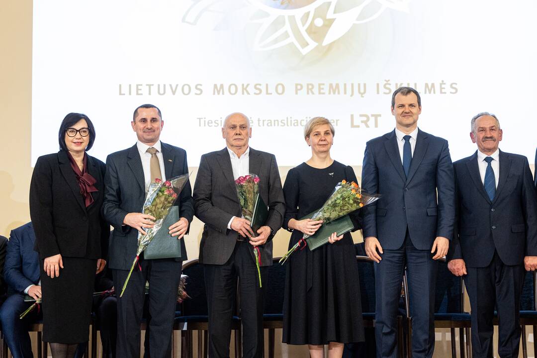 Lietuvos mokslo premijų įteikimo ceremonija