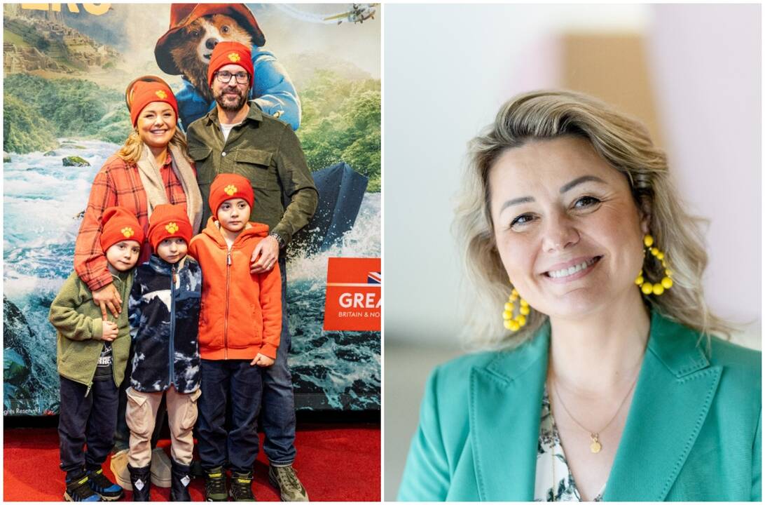 Beata Nicholson susilaukė penktojo vaikelio