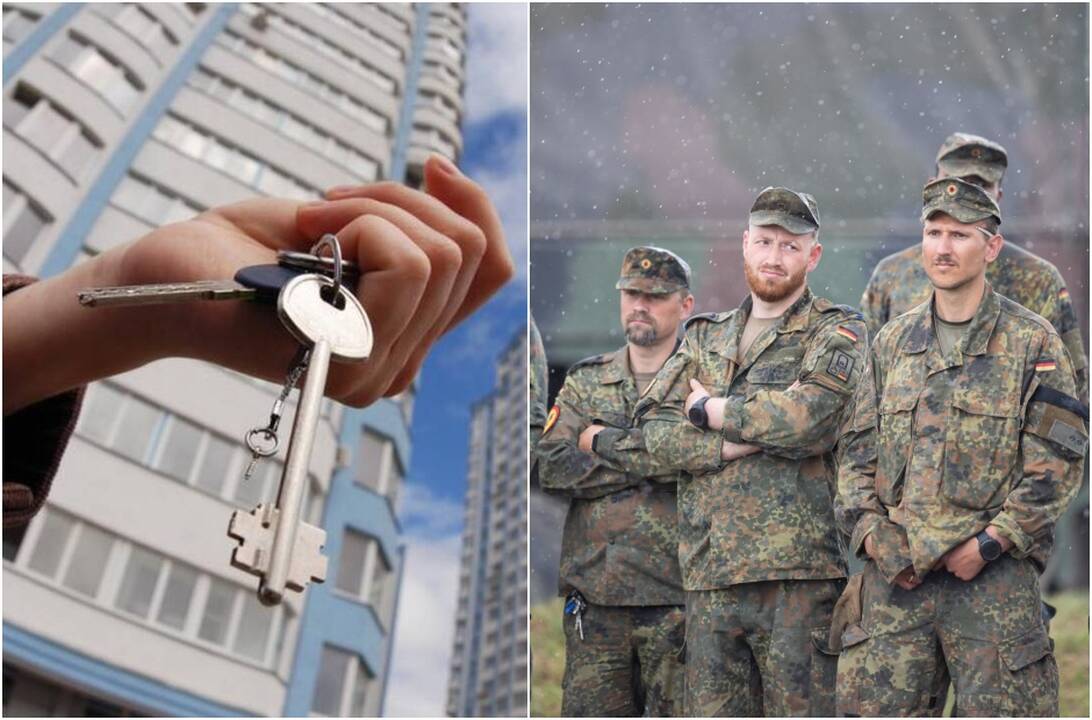 Vokiečių kariai ieško būstų Lietuvoje: ką renkasi ir kiek moka?