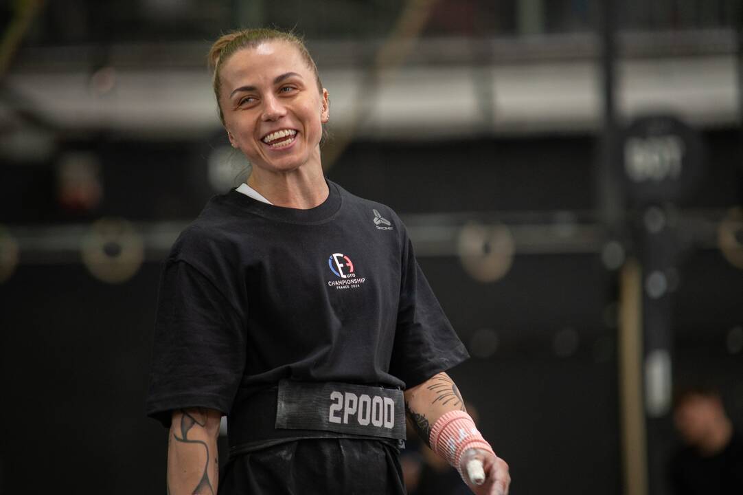 Entuziazmas: O. Rybina teigė, kad sportas jai ne tik darbas, bet ir hobis, įkvepiantis siekti tikslų
