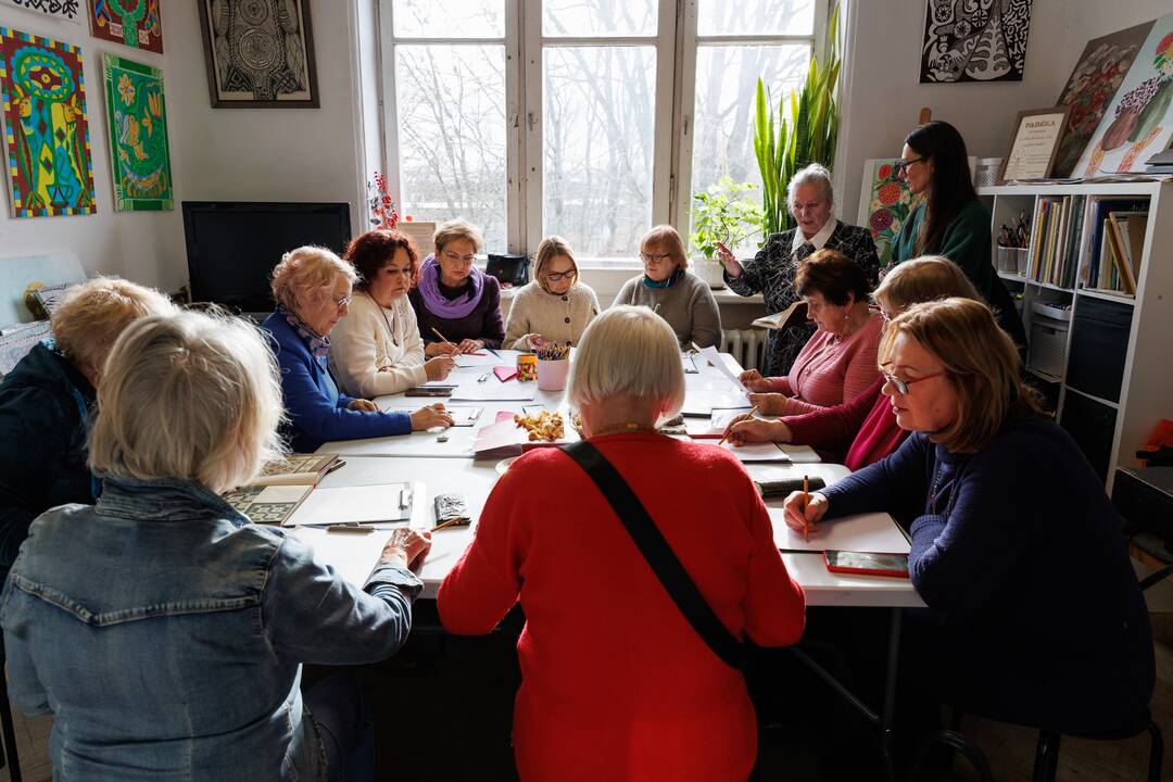Entuziazmas: tądien, kai vyksta susitikimai, moterys atsisako visų kitų planų.