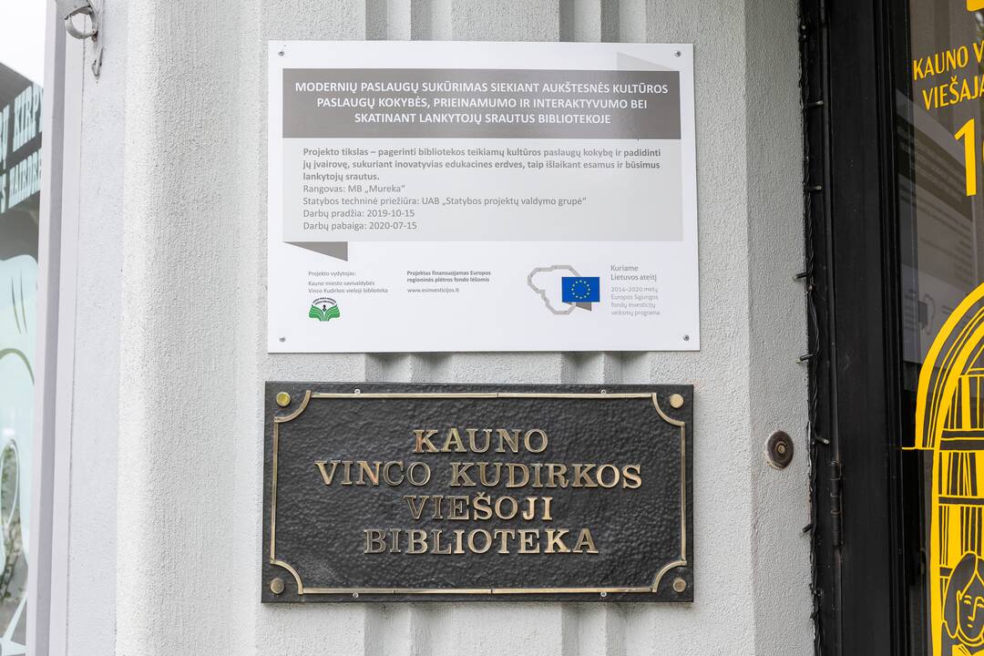 Kauno Vinco Kudirkos viešajai bibliotekai – šimtas