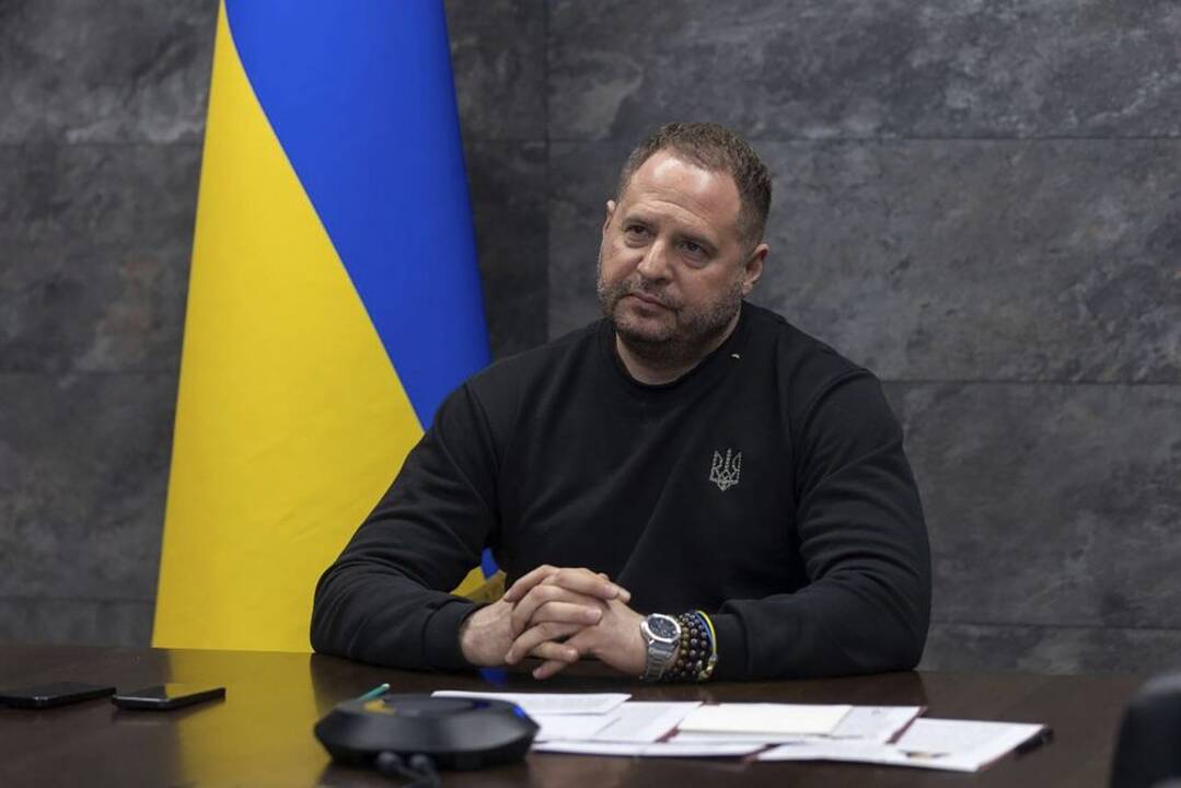Zelenskio kanceliarijos vadovas: žmonėms būtina suprasti, kad ne Ukraina pradėjo šį karą