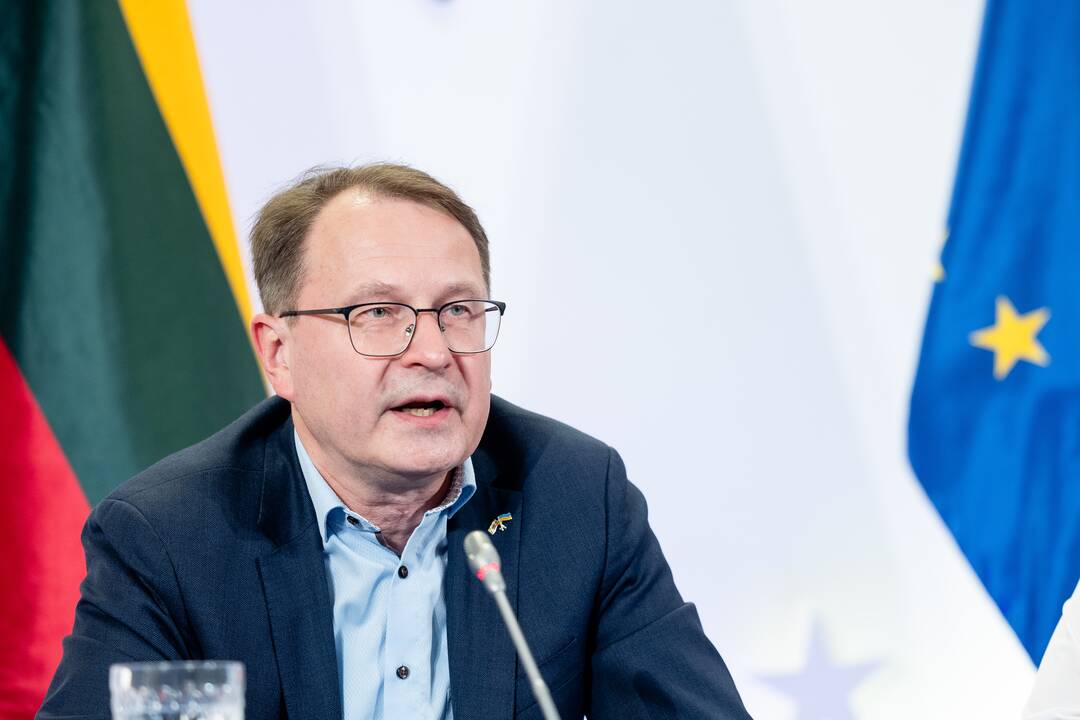 A. Armonaitė ir  D. Žalimas po EP rinkimų