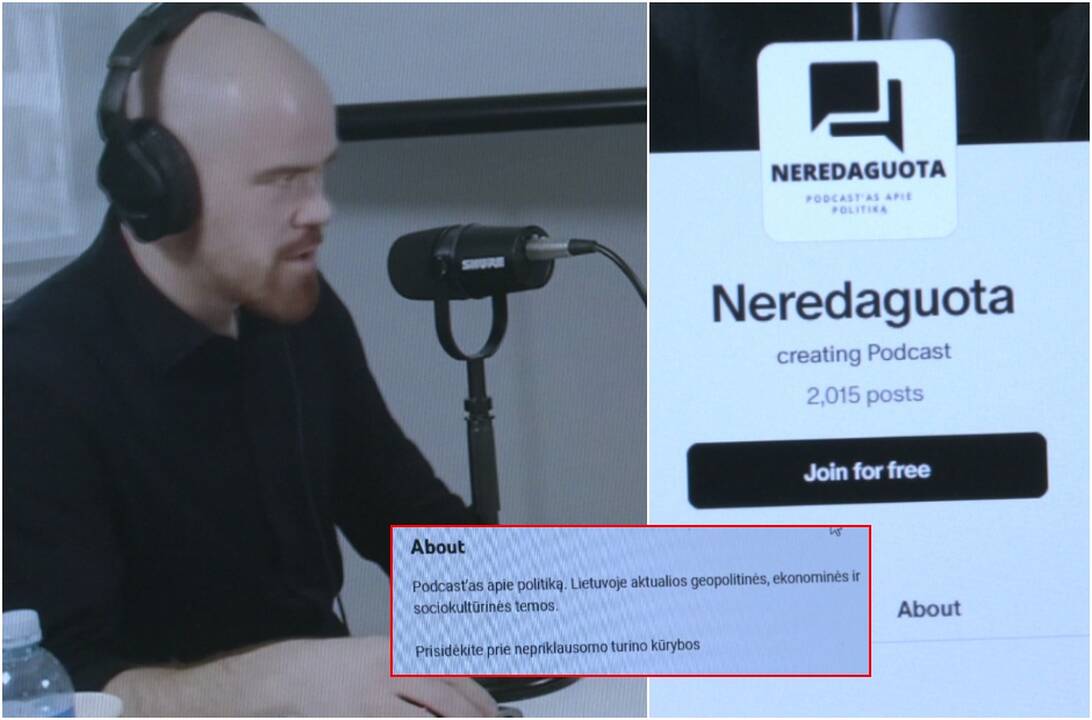 Žinomam tinklalaidininkui iškelta baudžiamoji byla
