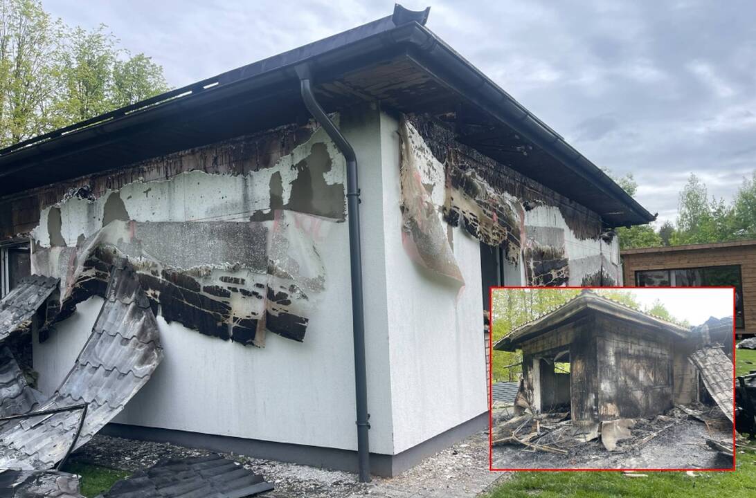 Pagalbos prašymas: gaisras nusiaubė naujai įrengtą namą