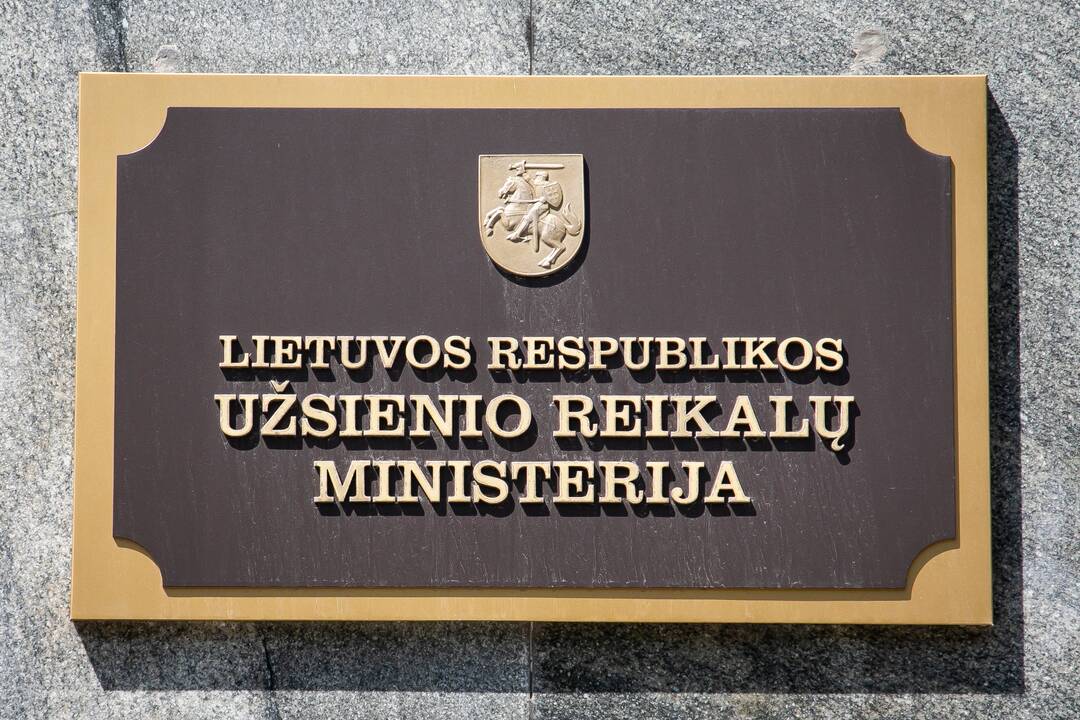 URM tikisi, kad JAV muitų pauzė Lietuvos verslams suteiks daugiau aiškumo trumpuoju laikotarpiu