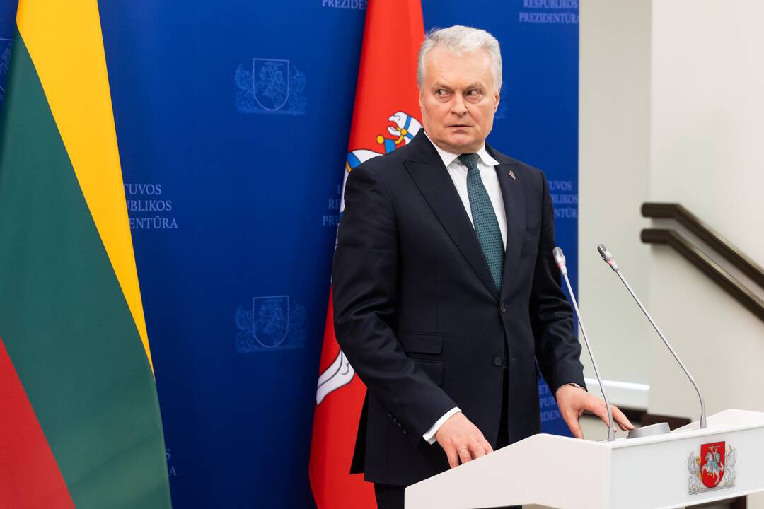 Nausėda: karinė parama Ukrainai turi būti spartinama