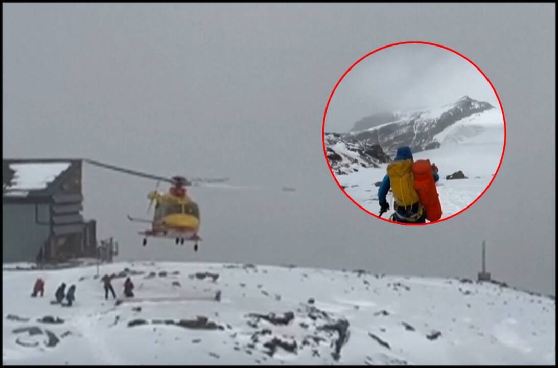 Tragedija Alpėse: sniego griūtis nusinešė gyvybes