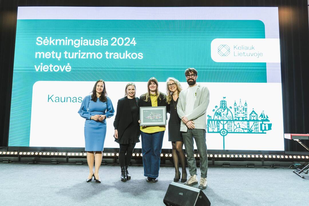 Įvertino: Kaunas vėl apdovanotas Sėkmingiausios turizmo traukos vietovės nominacijoje.