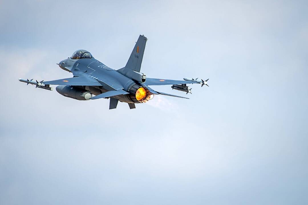 Kyjivas pranešė, kad mūšio metu žuvo naikintuvo „F-16“ pilotas