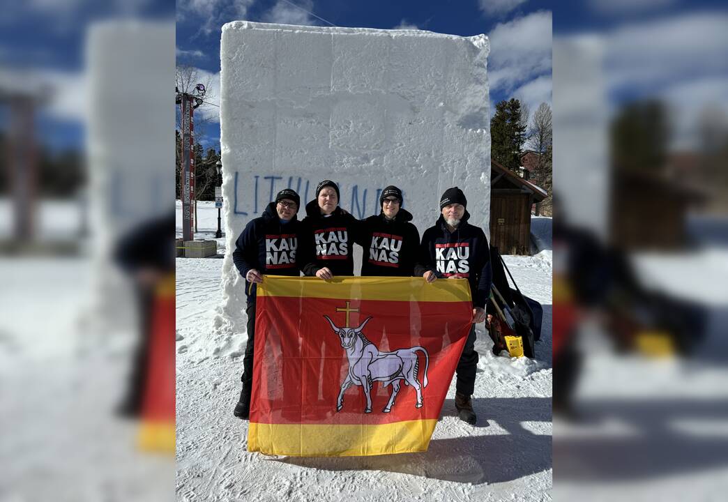 Aktyvistai: M. Jurėnas, K. Lanauskas, A. Burneika ir T. Petreikis JAV vykstančiame čempionate dalyvavo jau septintą kartą.