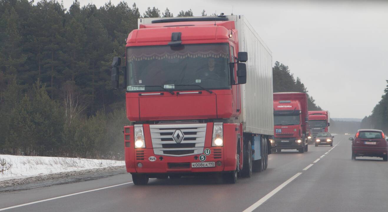 Atnaujintas eismas kelyje Kaunas–Marijampolė