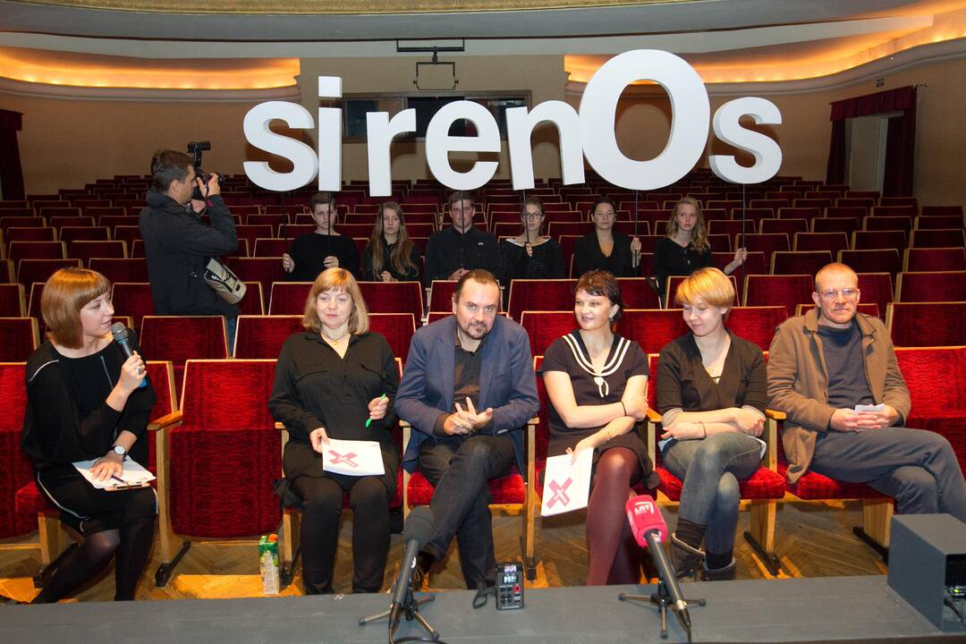 Vilniuje prasideda teatro festivalis "Sirenos"