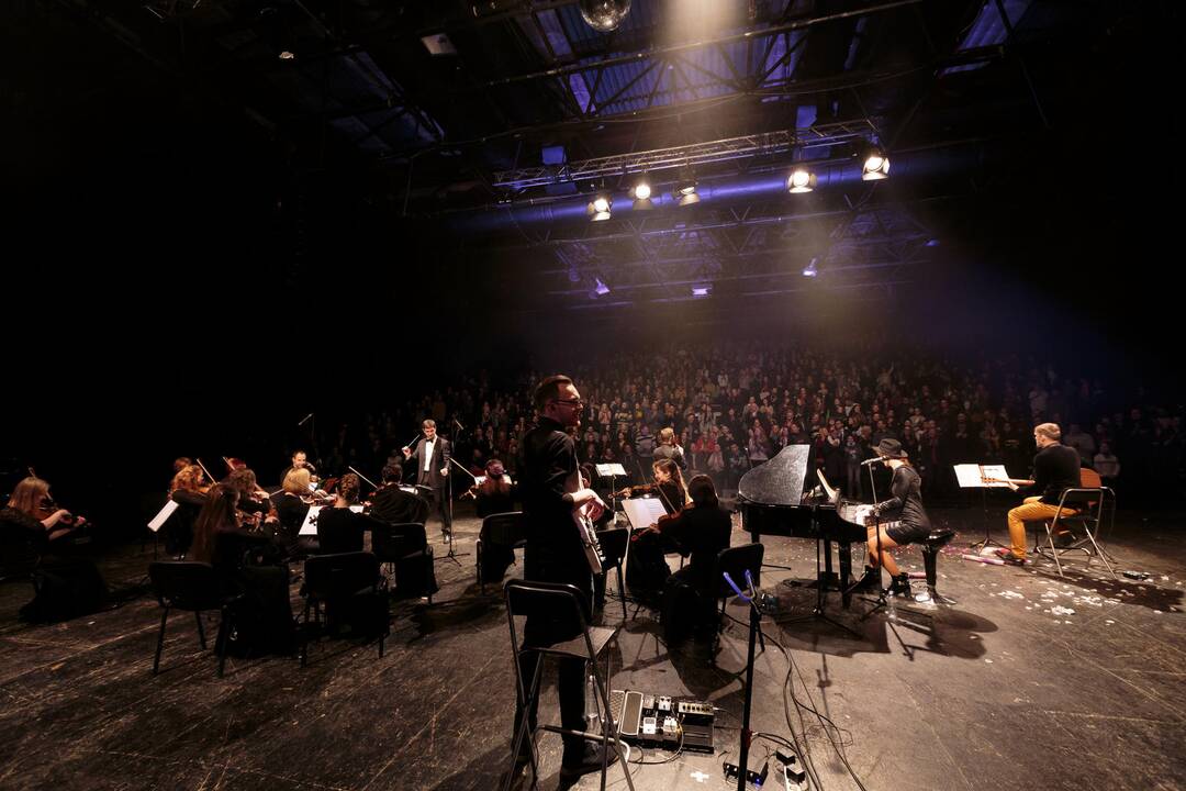 VDU kamerinis orkestras jubiliejų atšvęs trankiai