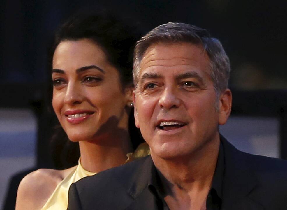 Holivudo žvaigždė G. Clooney savo žmoną vaišino „Skurdžiaus pyragu“