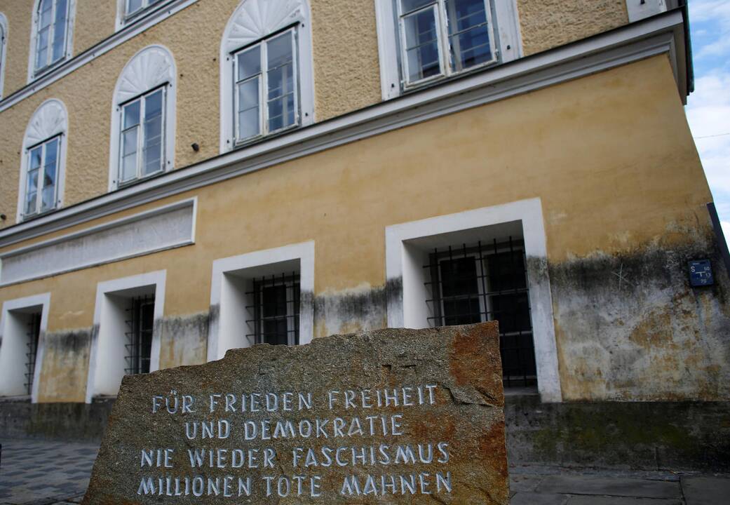 Namas Braunau mieste, kuriame gimė A. Hitleris