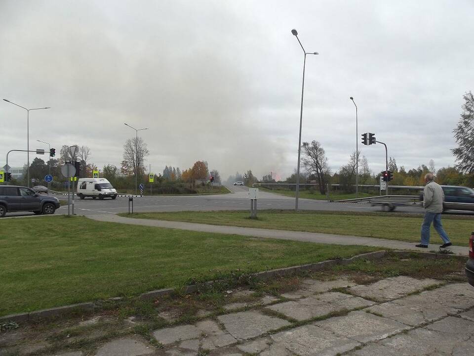Radviliškyje dėl gaisro ekstremali padėtis dar neatšaukta