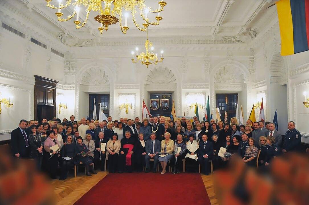 Rotušėje pagerbti aktyviausi Kauno bendruomenių atstovai