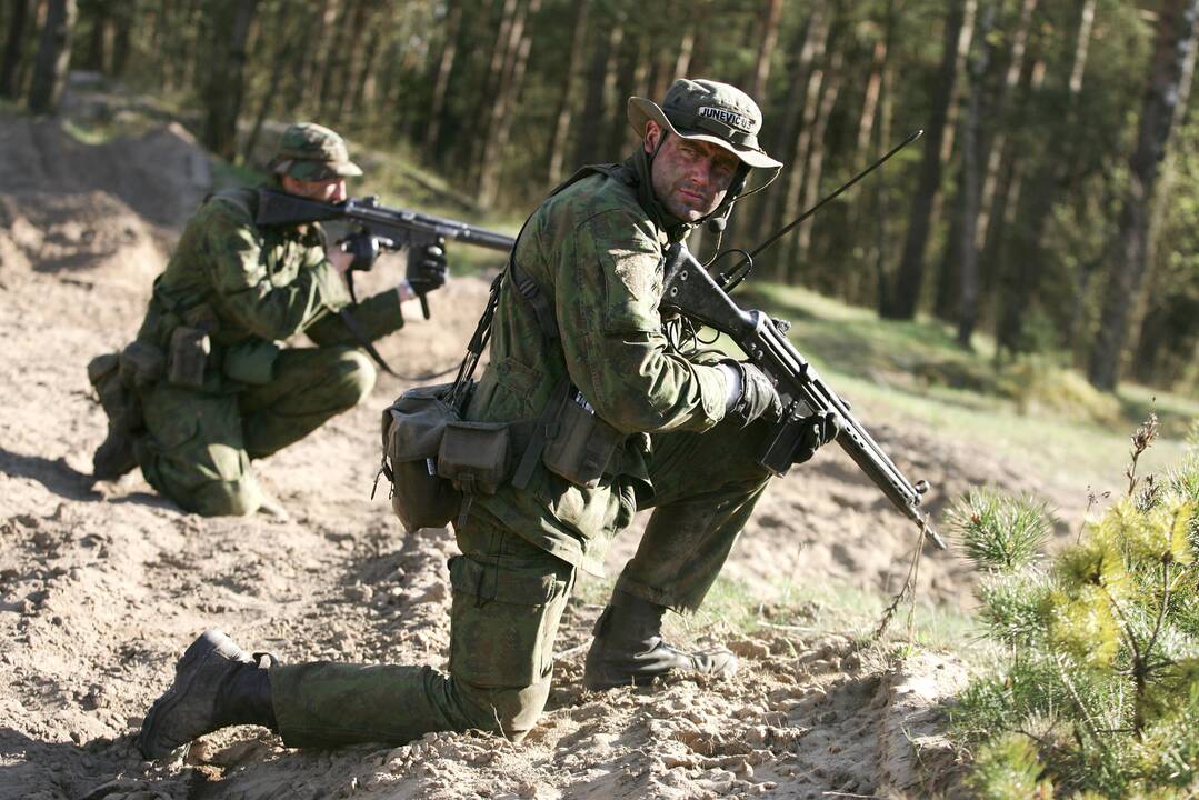 Rusijos agresija Ukrainoje gausina Lietuvos šaulių gretas