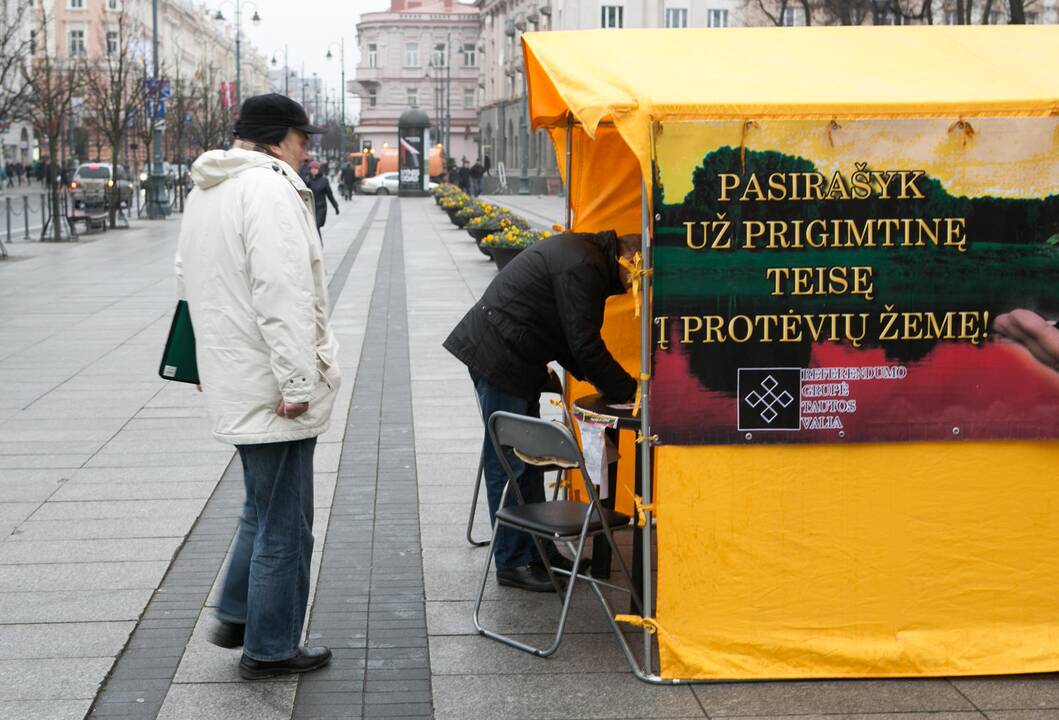 Nepavykus patikslinti parašų dėl referendumo, iniciatoriai skųstųsi teismui