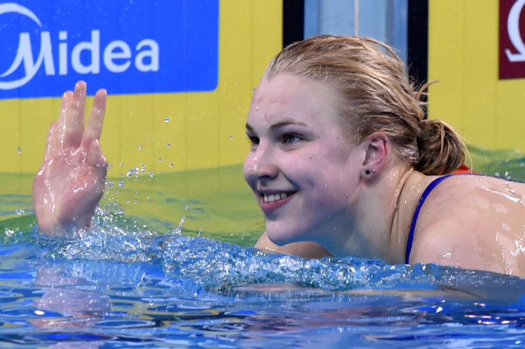 R. Meilutytė apgynė pasaulio čempionės titulą