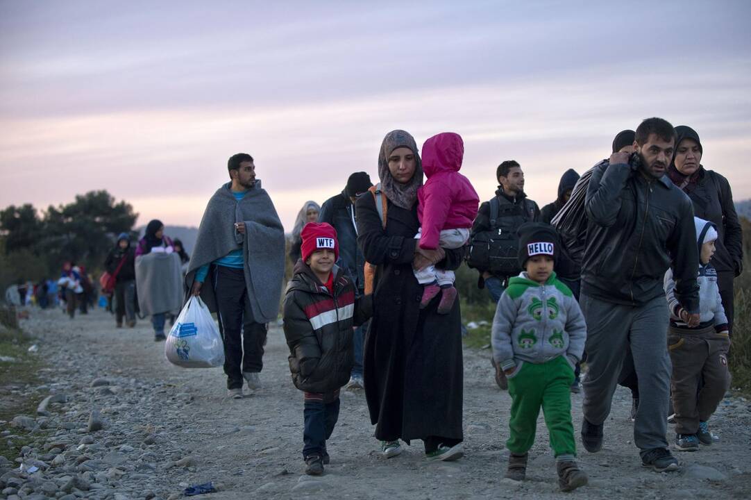 Migrantai gali įžiebti naujus ginkluotus konfliktus Balkanuose