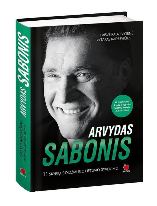 Knygoje apie A. Sabonį – ir netikėtos istorijos